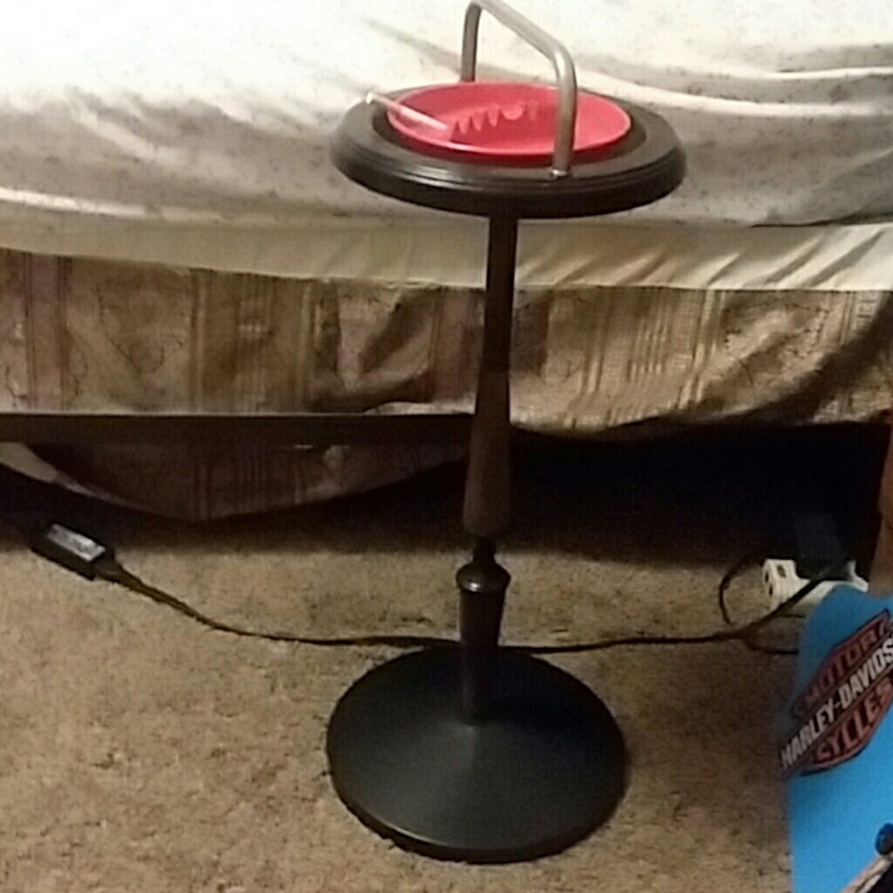 Floor model ashtray ash has been restored. Was my
